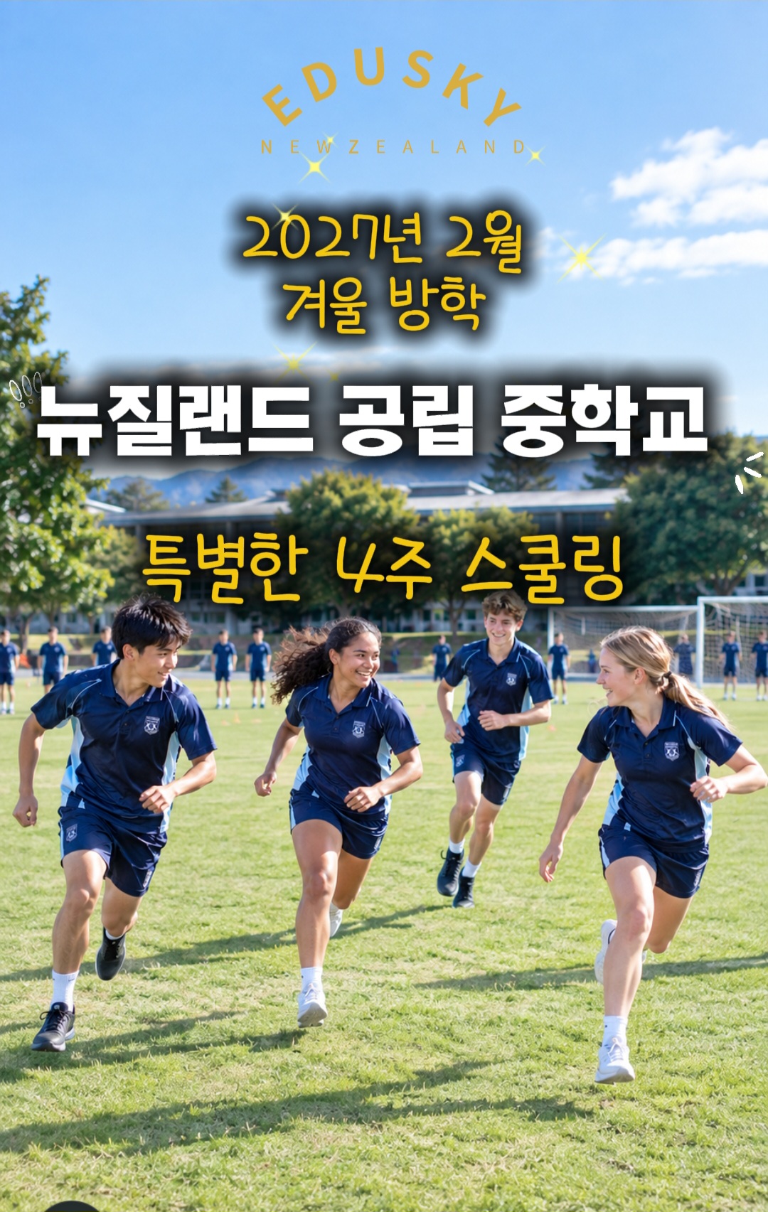 100% 현지공립학교 4주 스쿨링